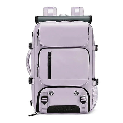 Large Waterproof Travel Backpack with USB Port