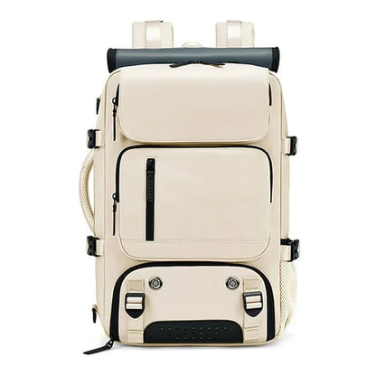 Large Waterproof Travel Backpack with USB Port