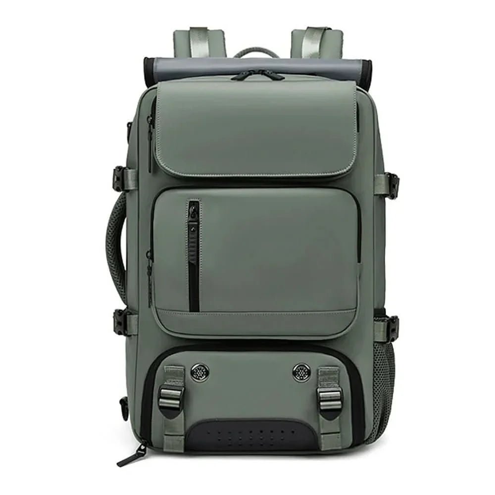 Large Waterproof Travel Backpack with USB Port