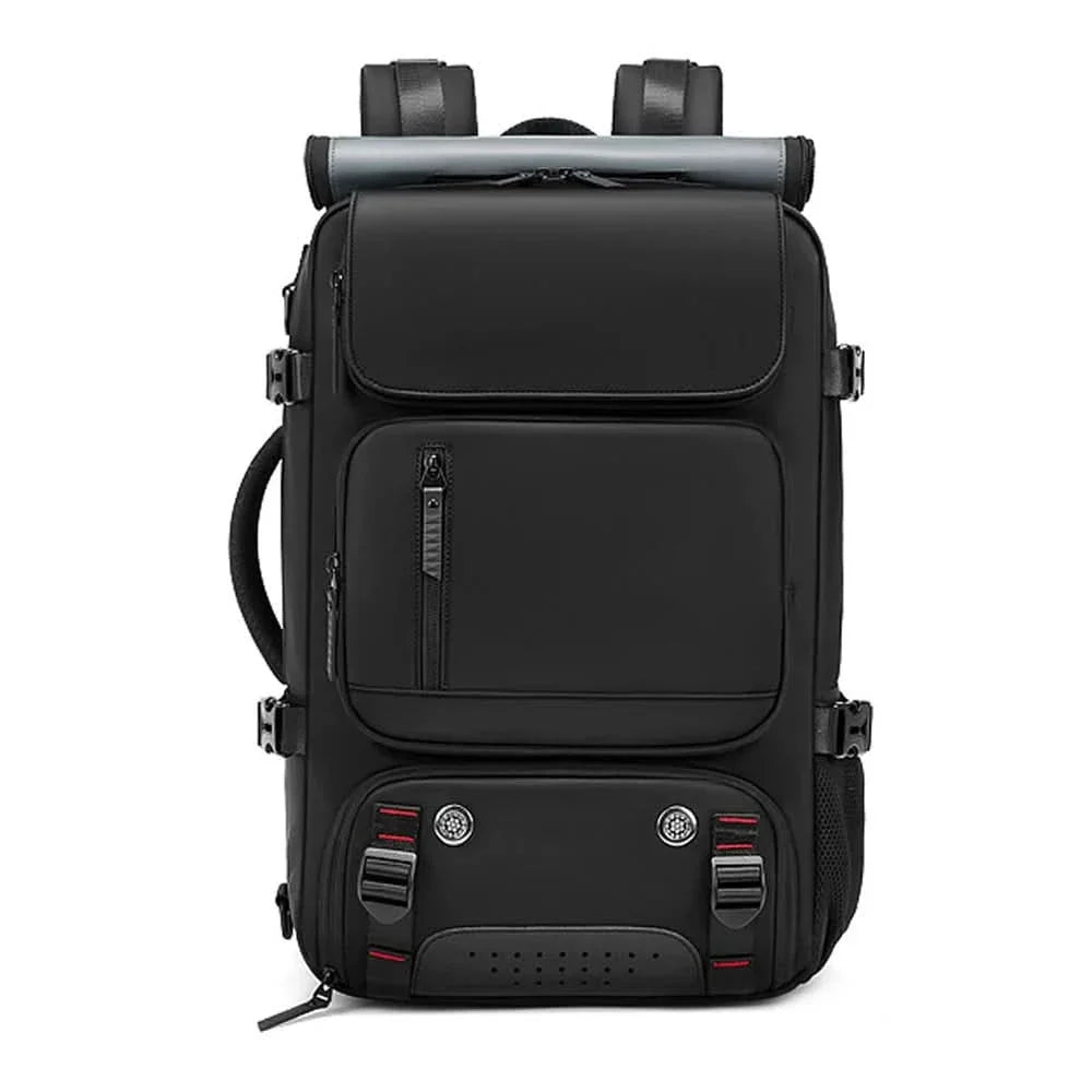 Large Waterproof Travel Backpack with USB Port