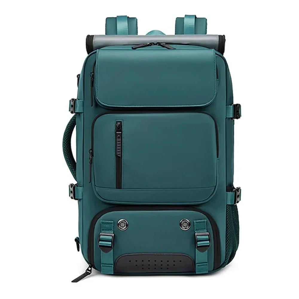 Large Waterproof Travel Backpack with USB Port