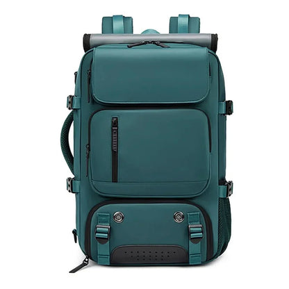 Large Waterproof Travel Backpack with USB Port
