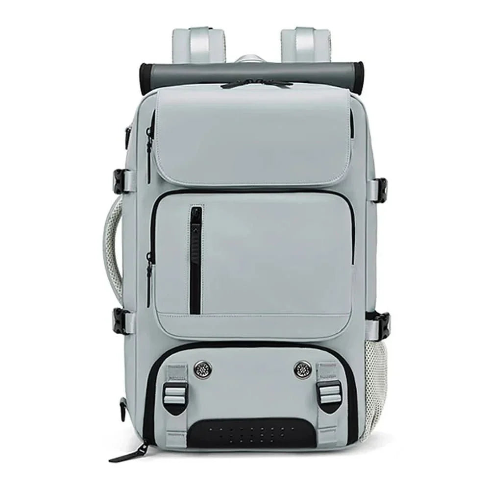 Large Waterproof Travel Backpack with USB Port