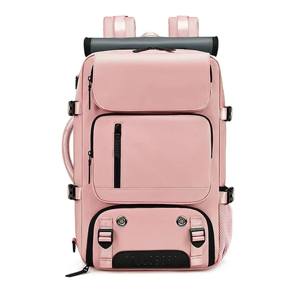 Large Waterproof Travel Backpack with USB Port