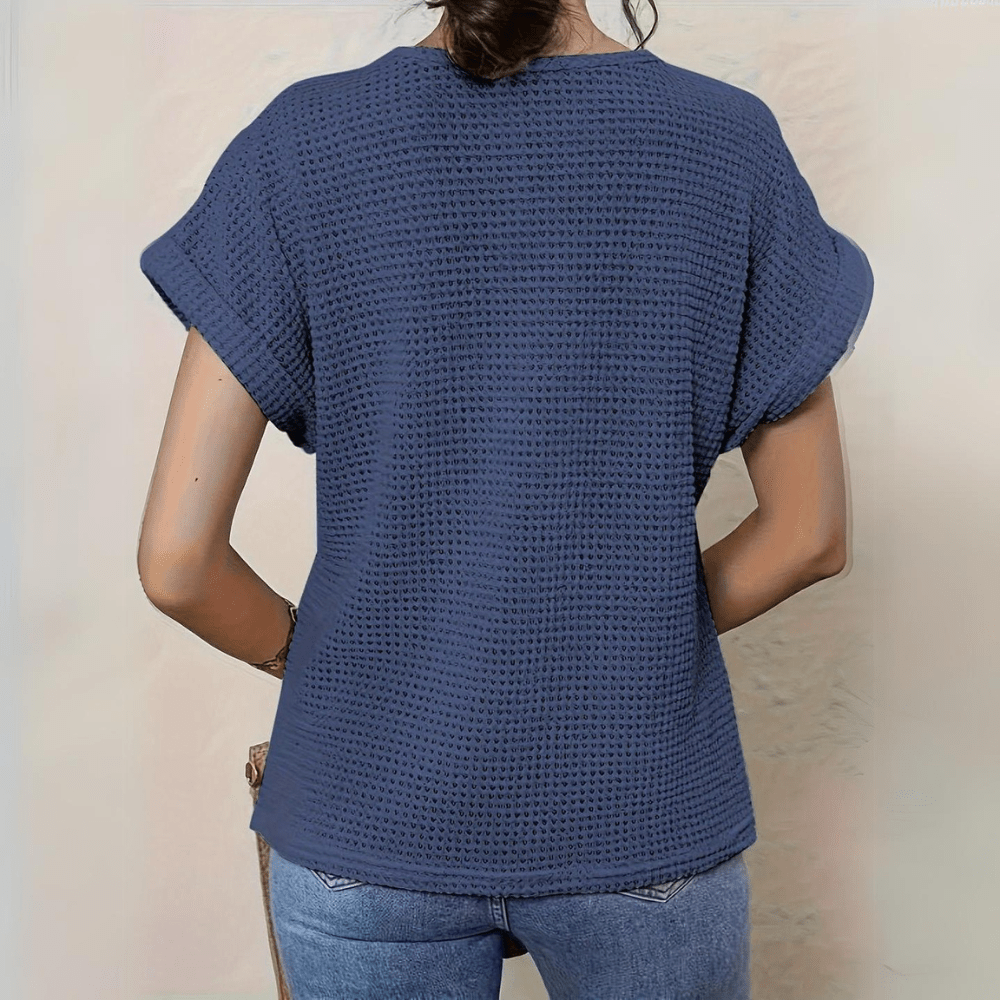 Women's Boho Summer Top | Short Sleeve