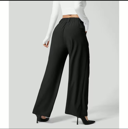 Women's Wide Leg Summer Pants | High Waisted