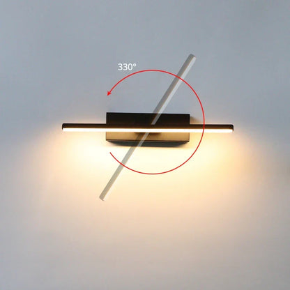Adjustable LED Wall Light | 330° Swivel | Modern Design for Bedroom & Living Room | Aluminum