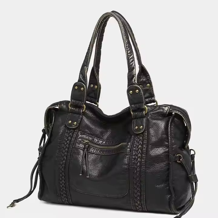 Women's Vintage Boho Style Handbag | Large Compartment