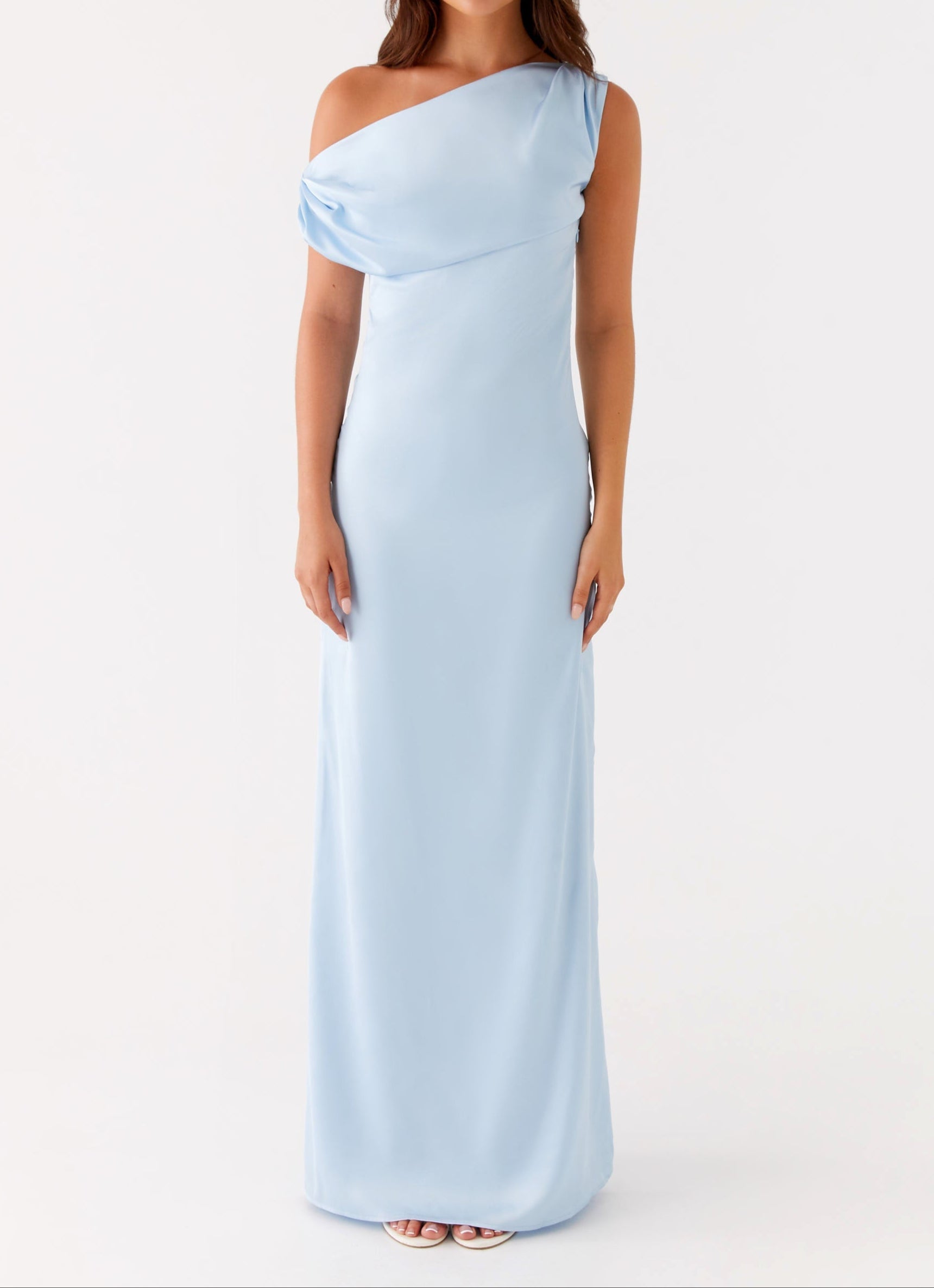 Emily Satin Maxi Dress