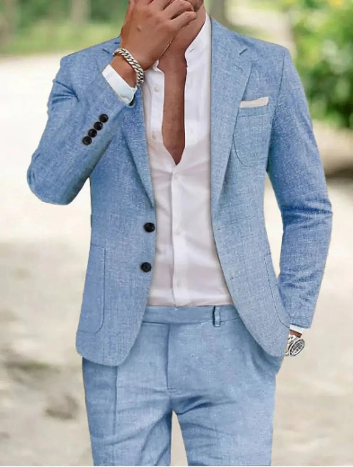 Men's Two-Piece Suits | Linen
