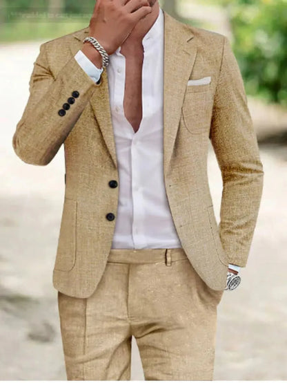 Men's Two-Piece Suits | Linen