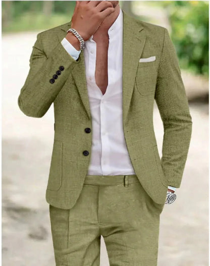 Men's Two-Piece Suits | Linen