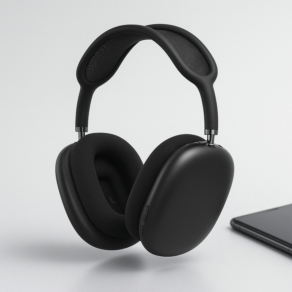 Wireless Over-Ear Headphones with Active Noise Cancellation