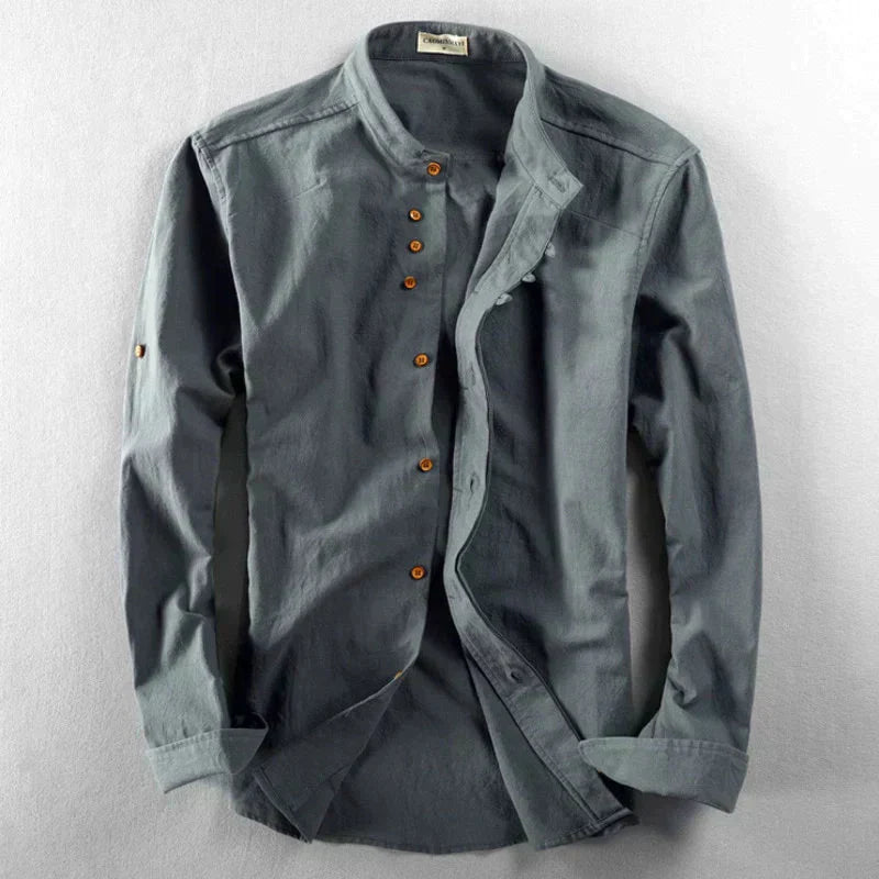 Men's Japanese Shirt | Long Sleeve