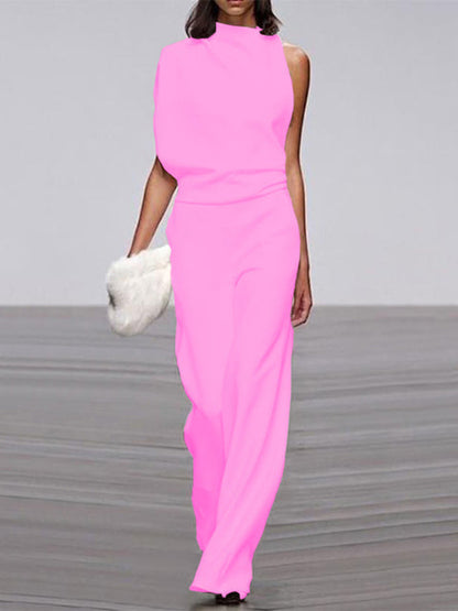 Women's Formal One-Shoulder Jumpsuit | Casual