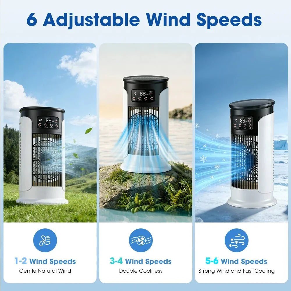 3-in-1 Air Cooler for Refreshment and Comfort