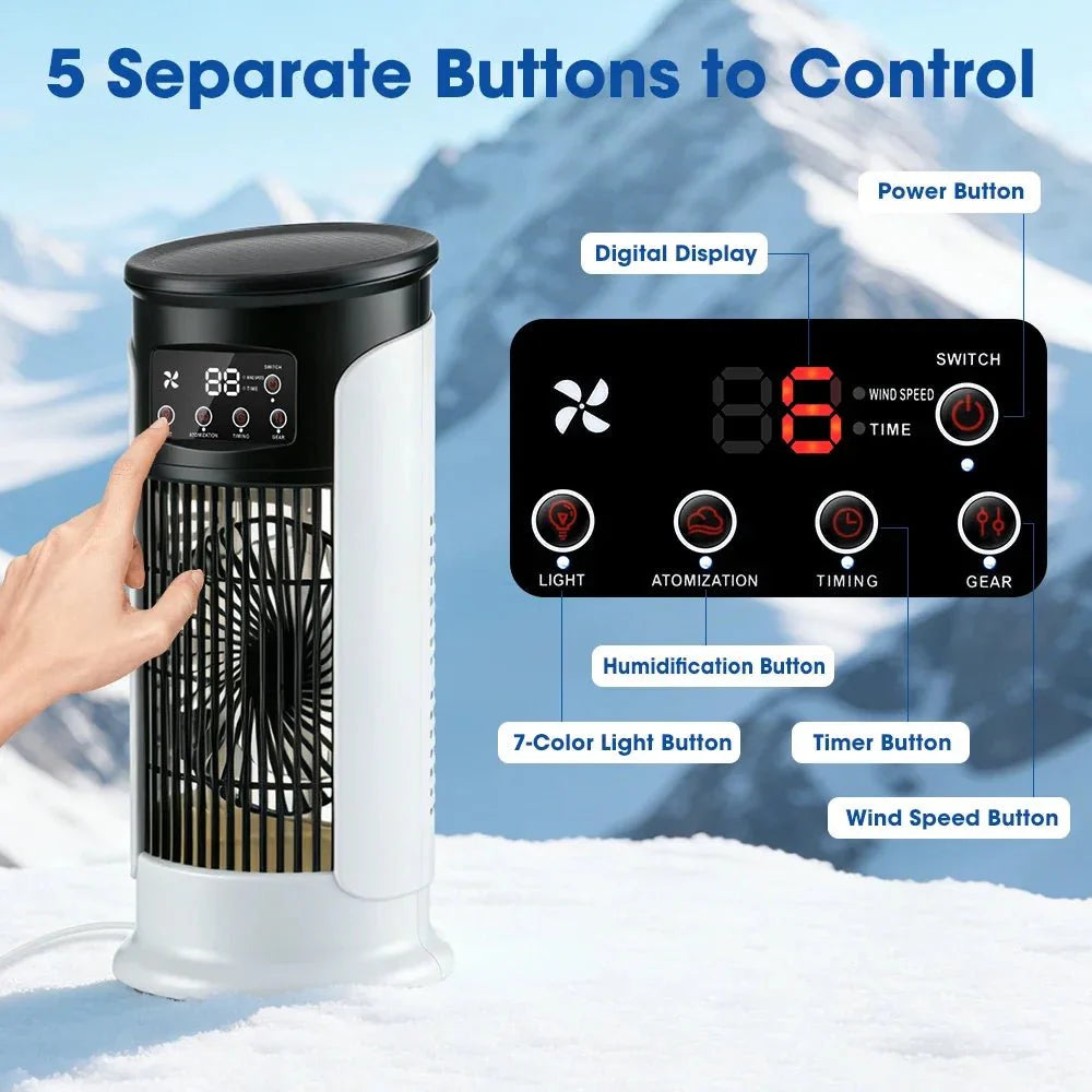 3-in-1 Air Cooler for Refreshment and Comfort