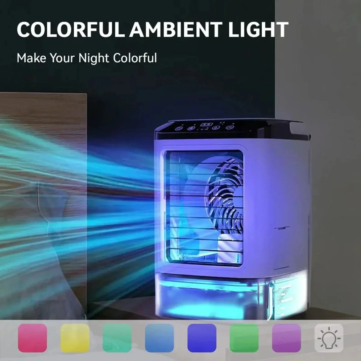 Compact Air Cooler for Refreshing Comfort on Hot Days