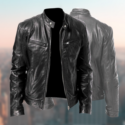 Men's Leather Jacket | Sleek