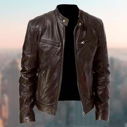 Men's Leather Jacket | Sleek
