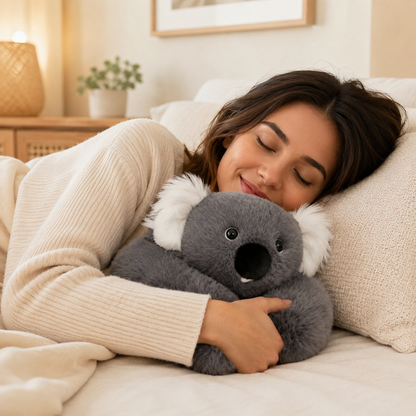 Cozy Plush Hug Pillow - Soft Stuffed Animal for Relaxation and Stress Relief