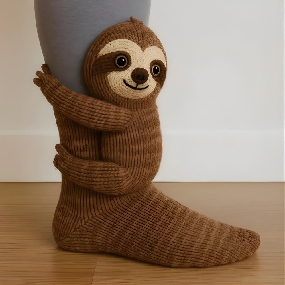 Unisex Soft and Cozy Animal-Patterned Winter House Socks