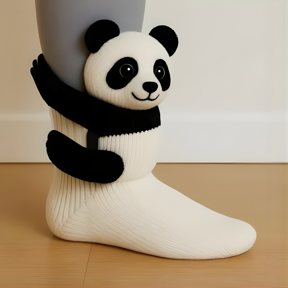 Unisex Soft and Cozy Animal-Patterned Winter House Socks