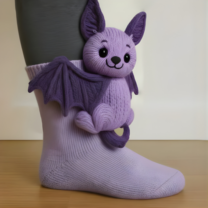 Unisex Soft and Cozy Animal-Patterned Winter House Socks