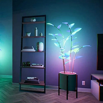 Programmable Ambient Light LED Plant for Indoor Spaces