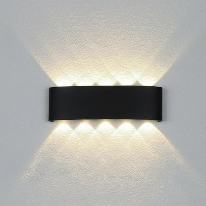 Contemporary Waterproof LED Outdoor Wall Light