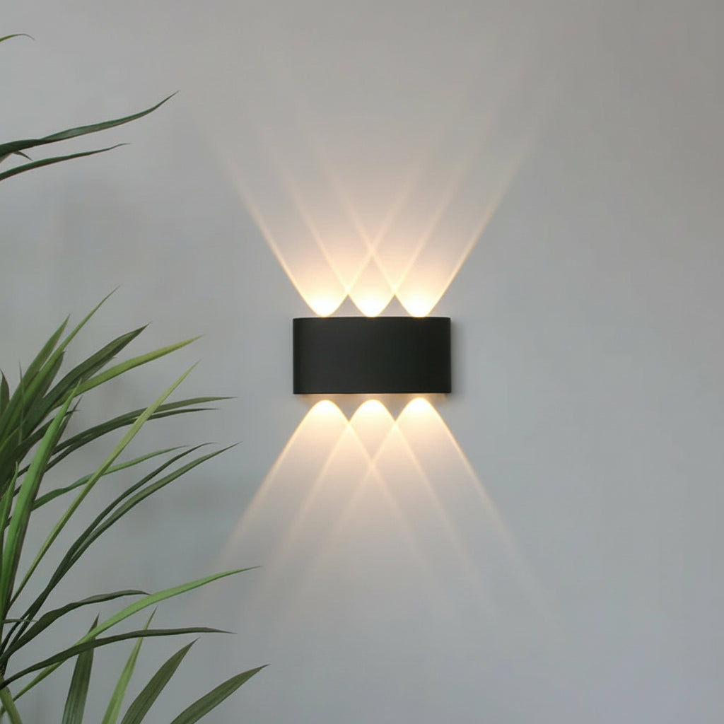 Contemporary Waterproof LED Outdoor Wall Light