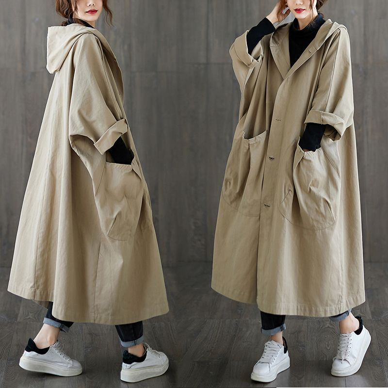 Women's Loose Coat | Large Pockets