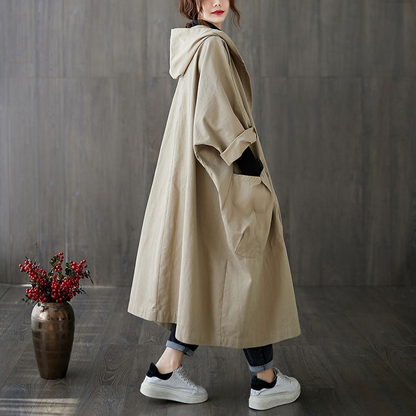 Women's Loose Coat | Large Pockets