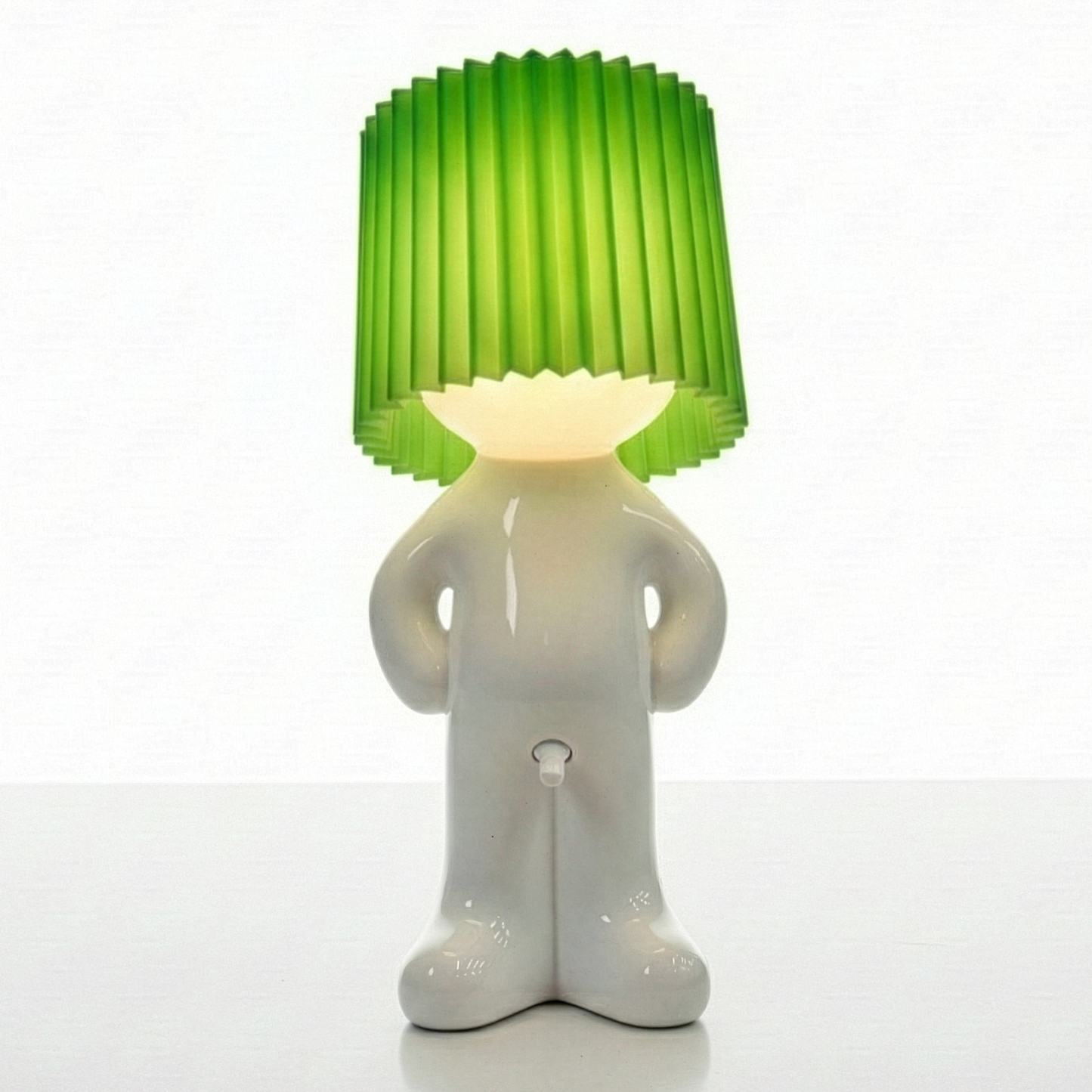 Humorous Battery-Powered Table Lamp with Dimmer | Wireless