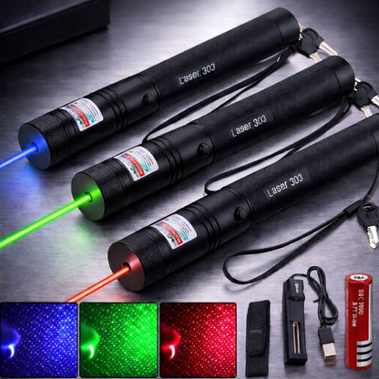 Rechargeable High-Power Long-Range Laser Pointer
