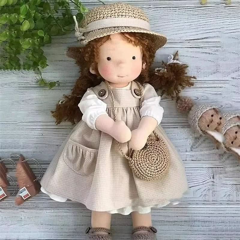 Handmade Waldorf Doll with Accessories