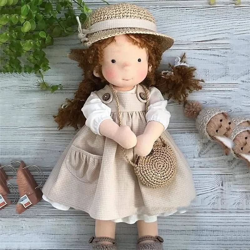 Handmade Waldorf Doll with Accessories