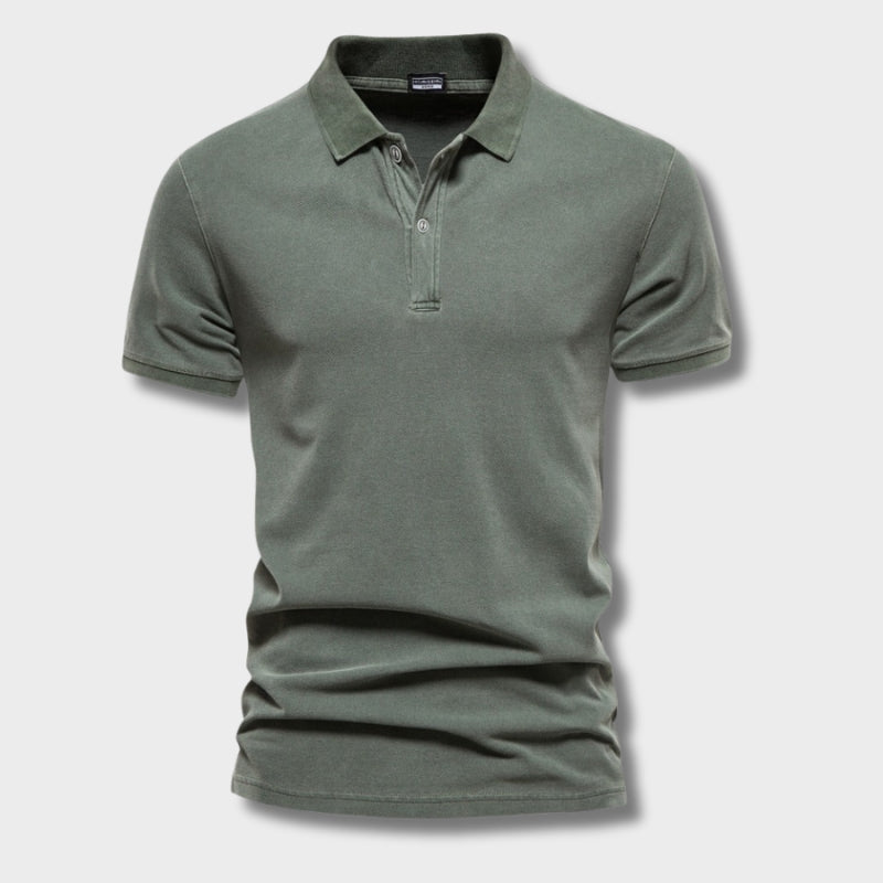 Men's Collar Summer Polo Shirt | Short Sleeve