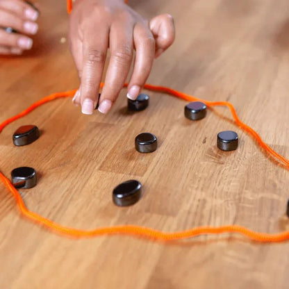 Portable Magnetic Chess Set for Travel and Strategy
