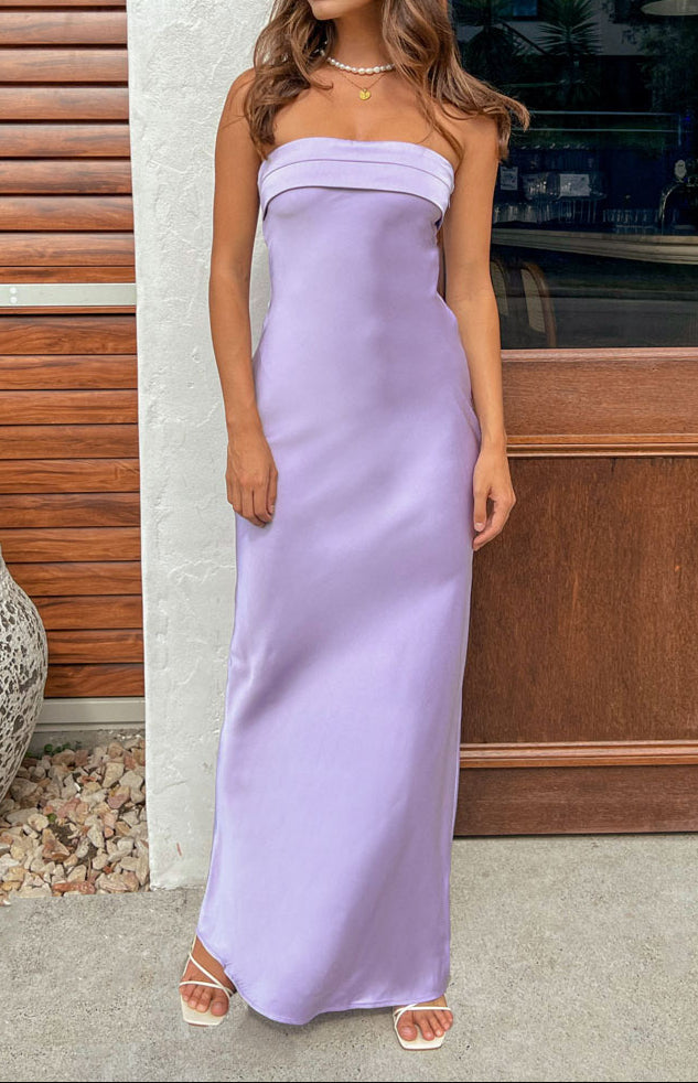 Alejandra Lilac Maxi Dress – Razys.com