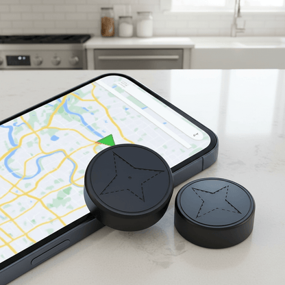 Compact GPS Tracker with Magnetic Attachment