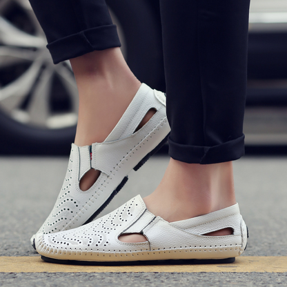 Men's Hollow-Out Summer Casual Sandals | Slip-On