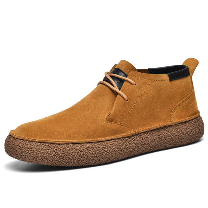 Men's Casual Mid-Top Loafers | Lace-Up