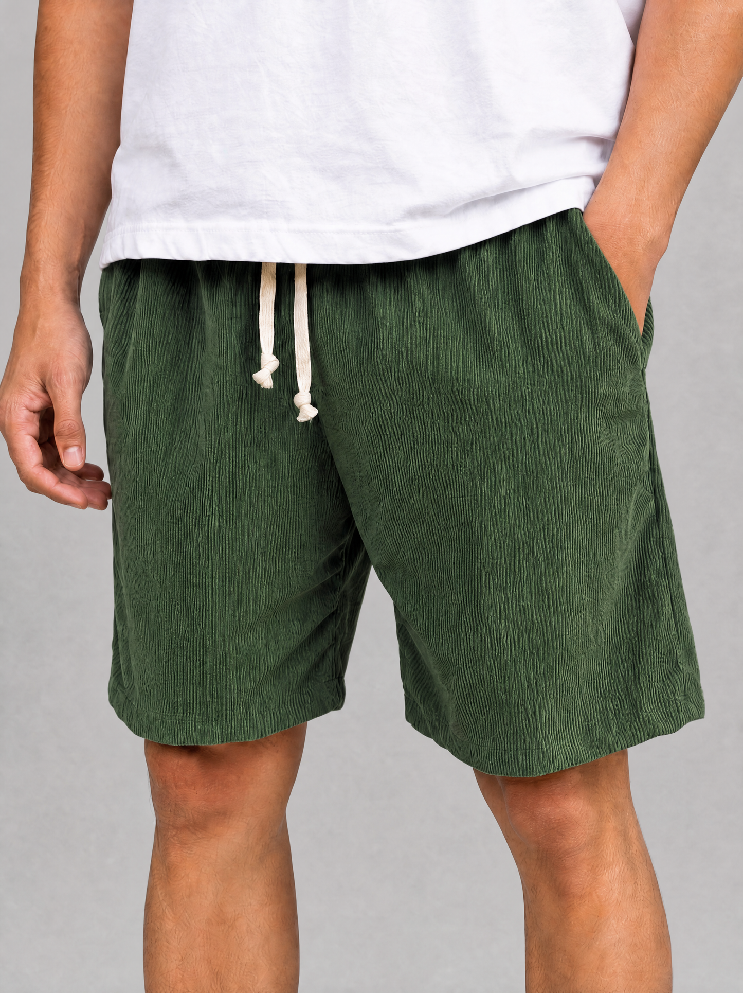 Men's Casual Corduroy Shorts | Relaxed Fit