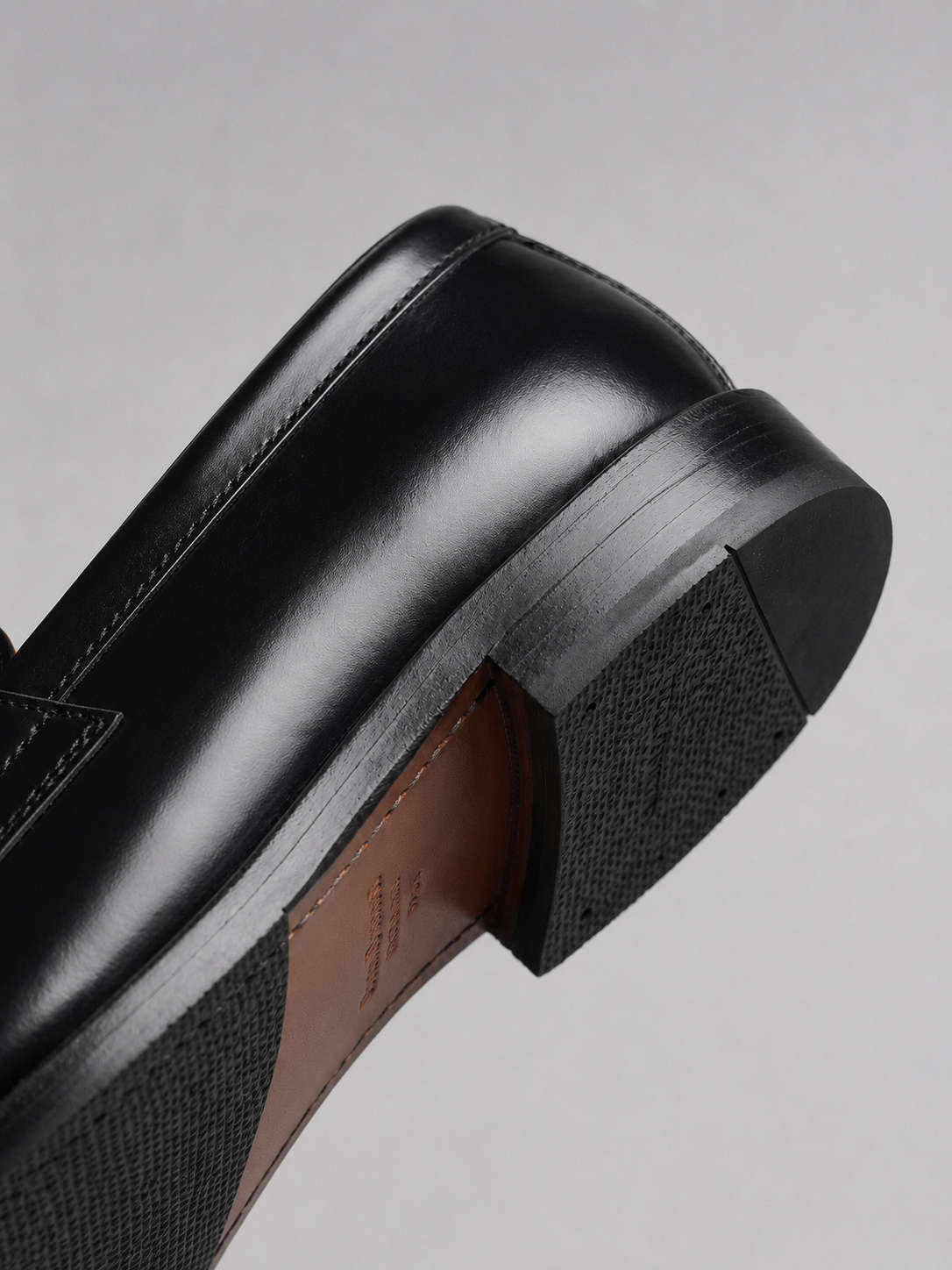 Men's Classic Black Penny Loafers | Slip-On