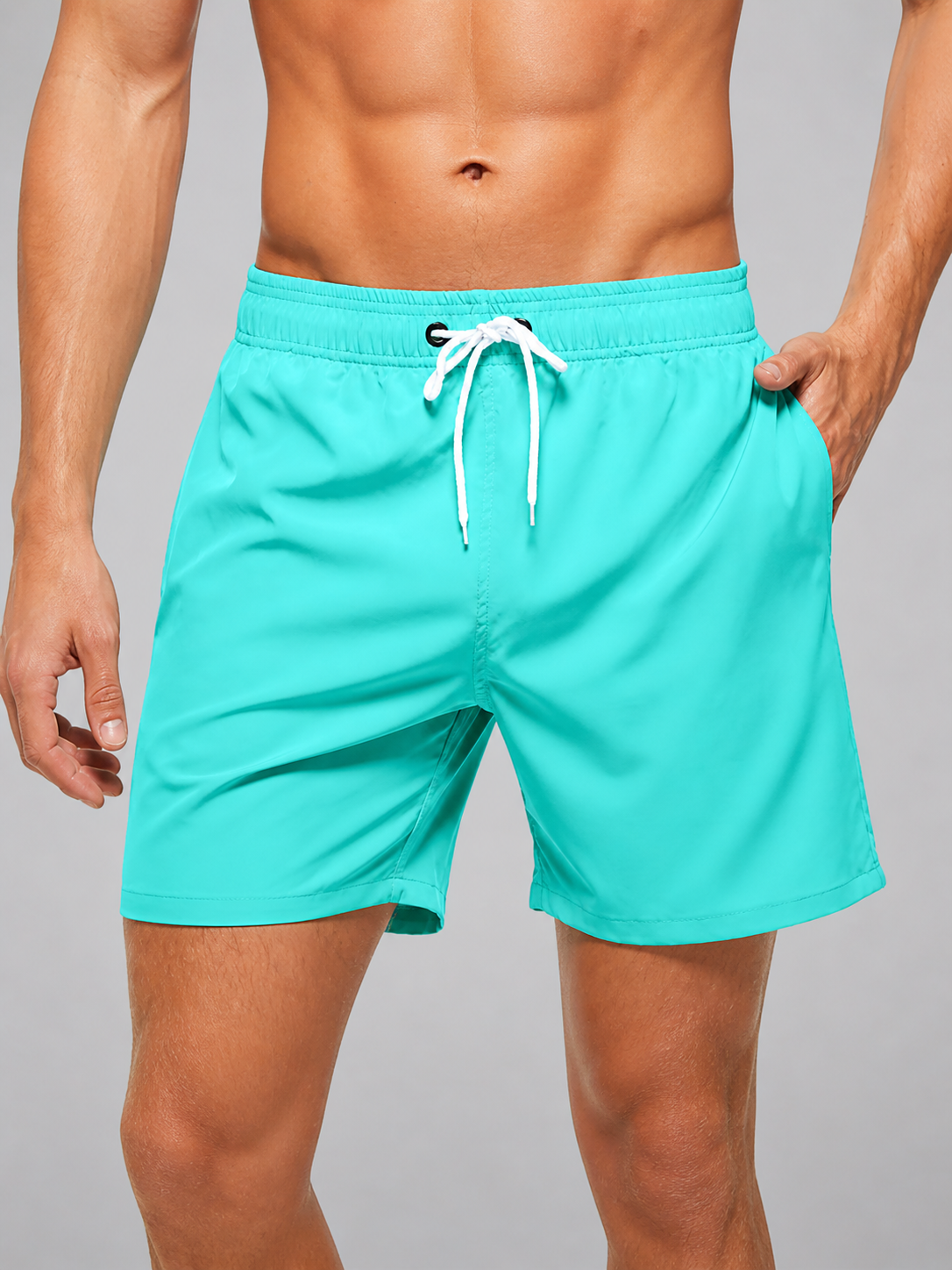 Men’s Summer Beach Shorts | with Drawstring