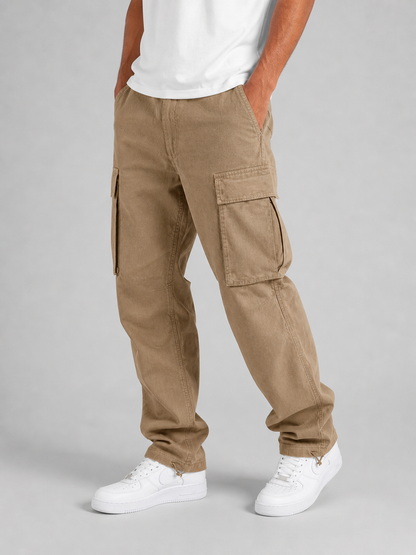 Men’s Relaxed Fit Military Cargo Pants | Multipocket