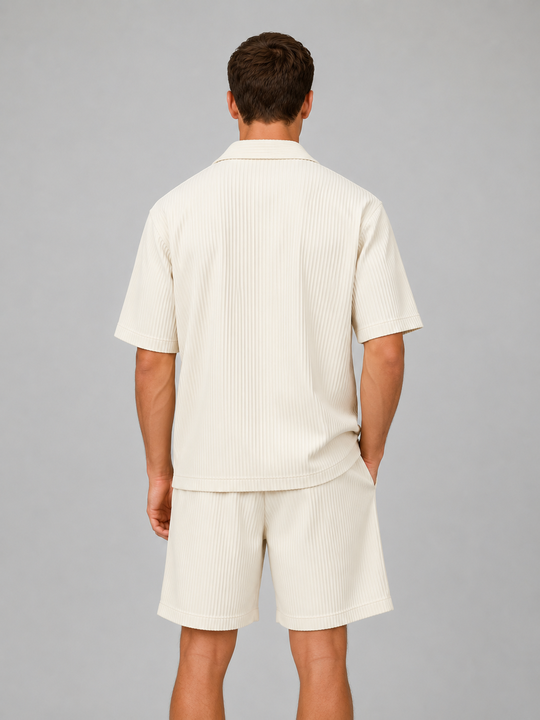 Men's Resort Shirt and Shorts Matching Set | Two-Piece Co-ord