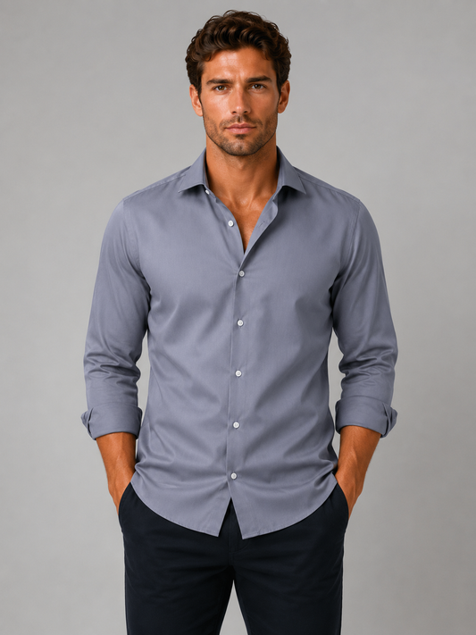 Men’s Business Formal Shirt | Slim Fit