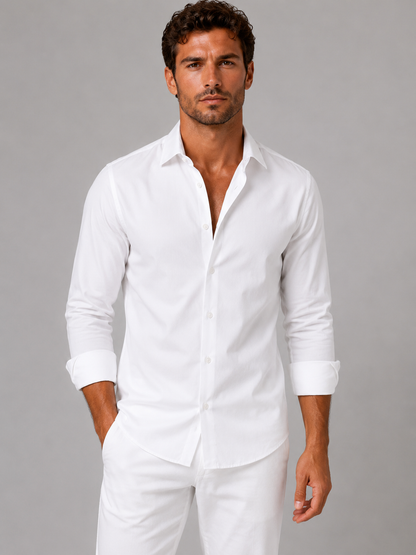 Men’s Business Formal Shirt | Slim Fit